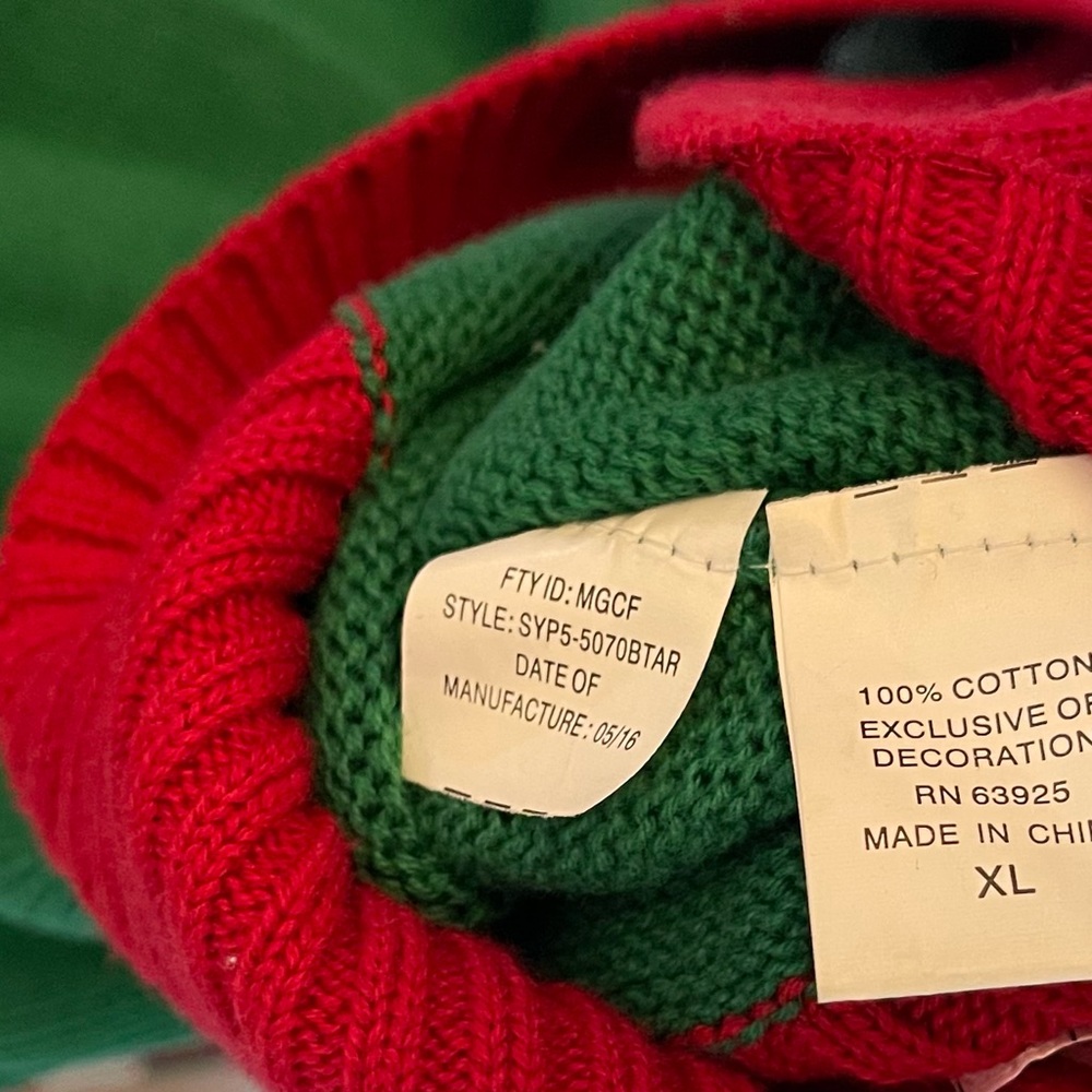 Vintage ugly sweater size XL - Picture 7 of 8